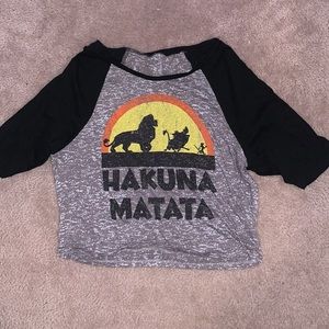 Lion King Crop Top